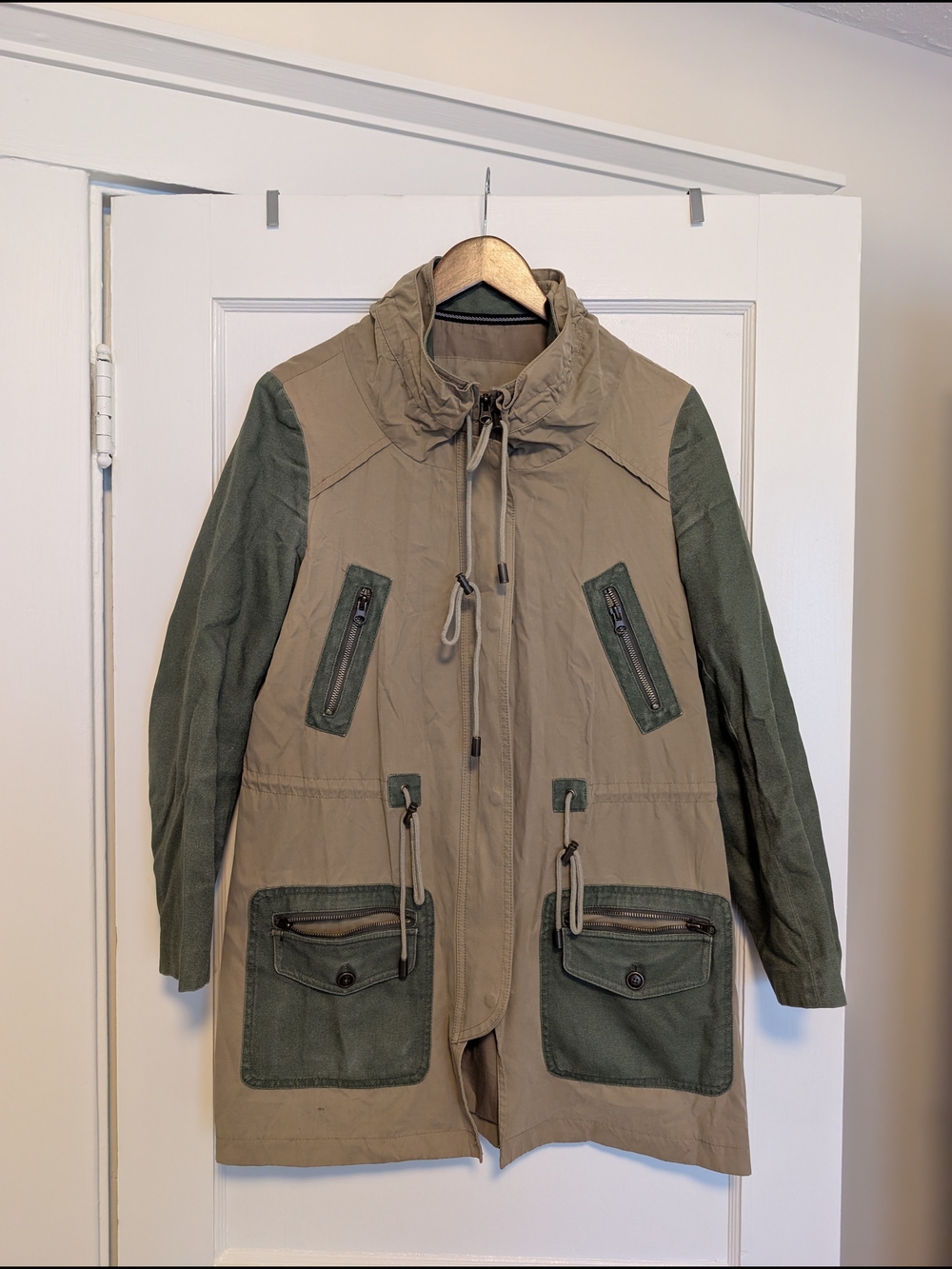 Maison Jules Olive Green Utility Jacket